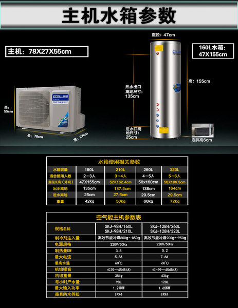 商用空氣能熱水設備_重慶家用空氣能熱水器安裝_空氣能熱水工程安裝