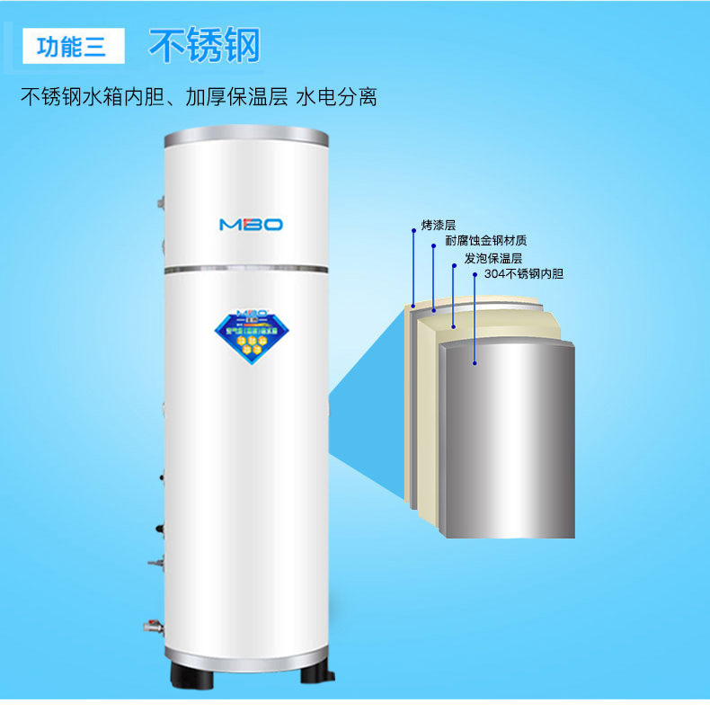 空氣能中央熱水_美的空氣能熱水器產品圖片_大連家用空氣能熱水器