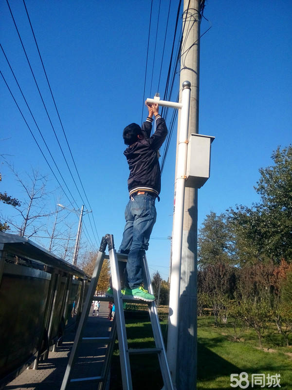 監控頭安裝_南昌監控攝像頭安裝_監控高清攝像頭的安裝