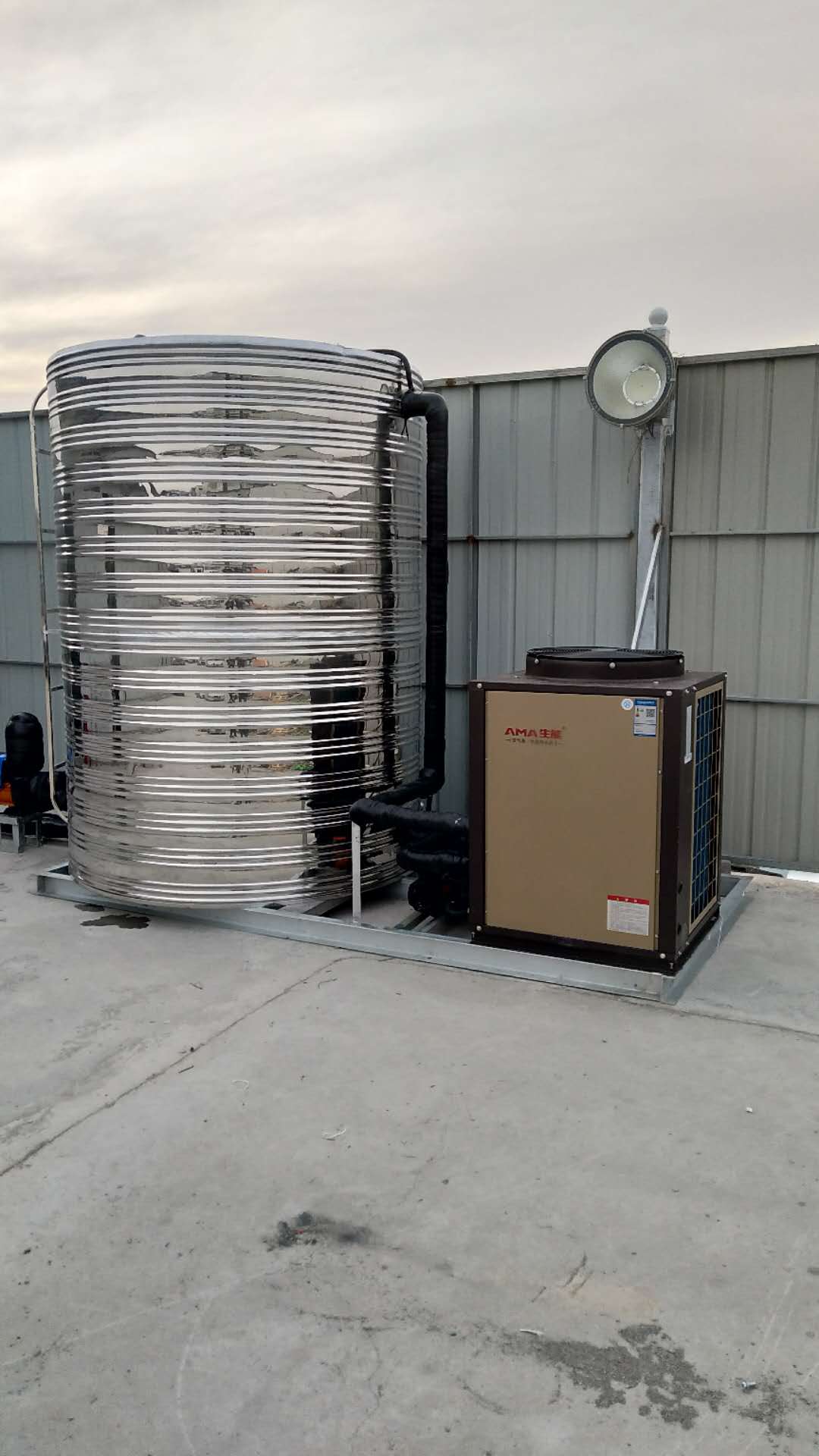 天津武清區純空氣能熱水器