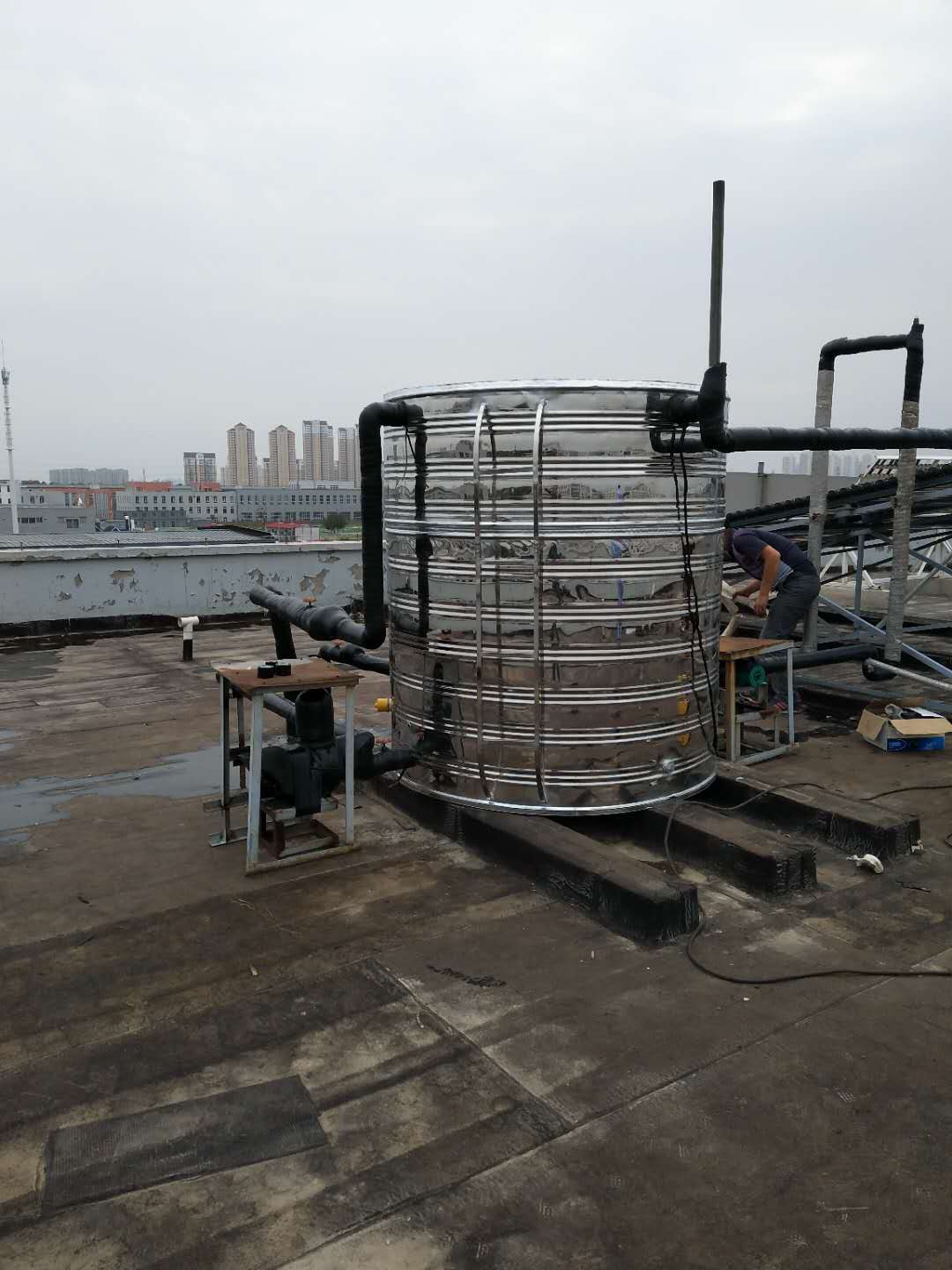 天津空氣能商用熱水器