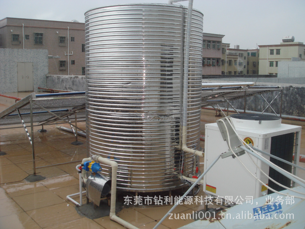 30t商用空氣能熱泵熱水器工程_南京空氣能熱水工程_上海商用空氣能熱水器熱水工程