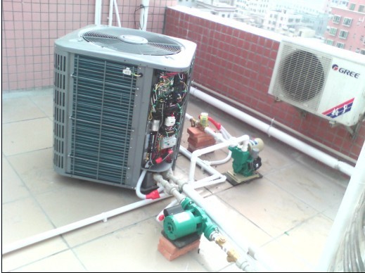 商用空氣能熱水器安裝_北京商用空氣能熱水器安裝_空氣能熱水工程安裝
