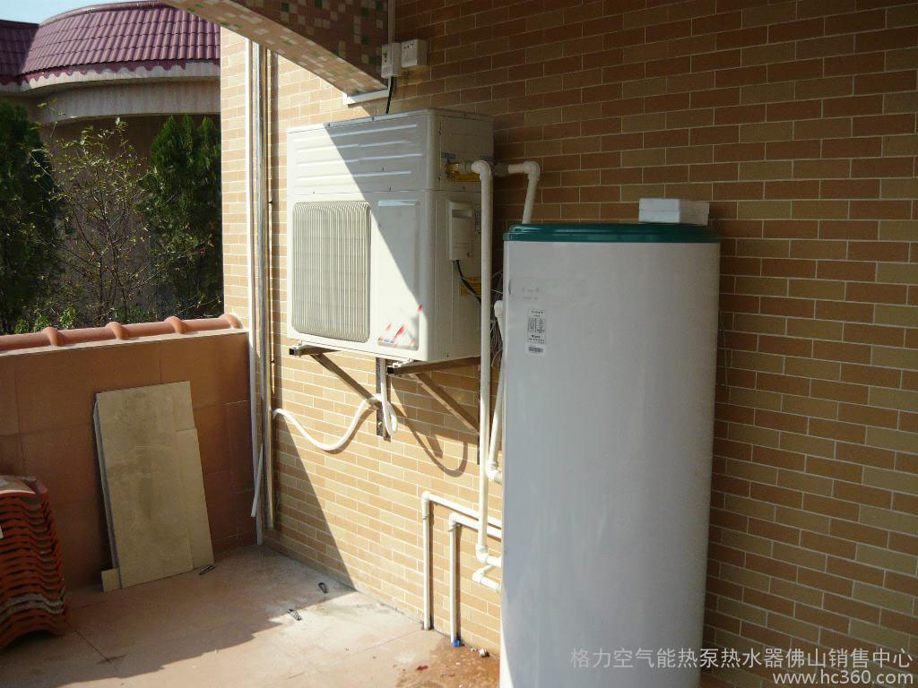 空氣能熱水設備_東莞家用空氣能熱水器熱水工程_美的空氣能熱水器產品圖片