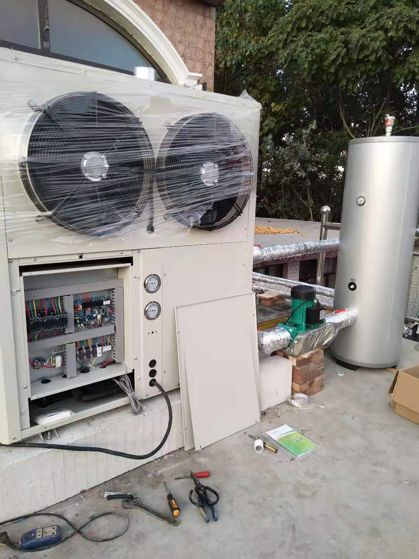 空氣能熱水設備_東莞家用空氣能熱水器熱水工程_美的空氣能熱水器產品圖片