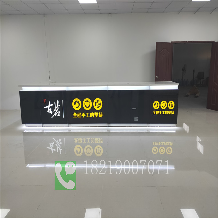 古茗加盟奶茶店展柜東莞鳳崗鎮設計方案