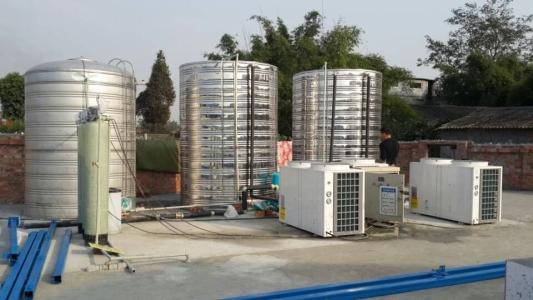 白城空氣能熱水工程