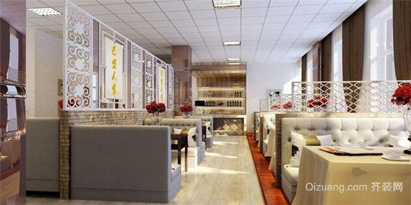 現代簡約風格飯店裝修效果圖