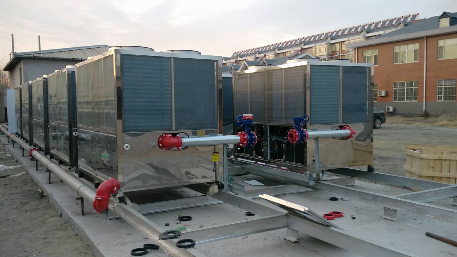 哈爾濱市空氣能熱水安裝中廣歐特斯