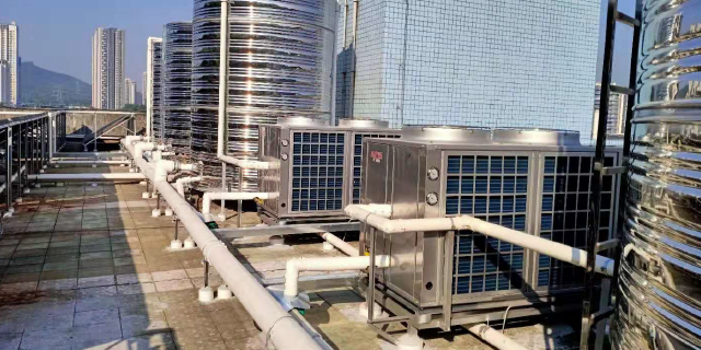 深圳新型空氣能熱泵熱水工程圖片,空氣能熱泵熱水工程