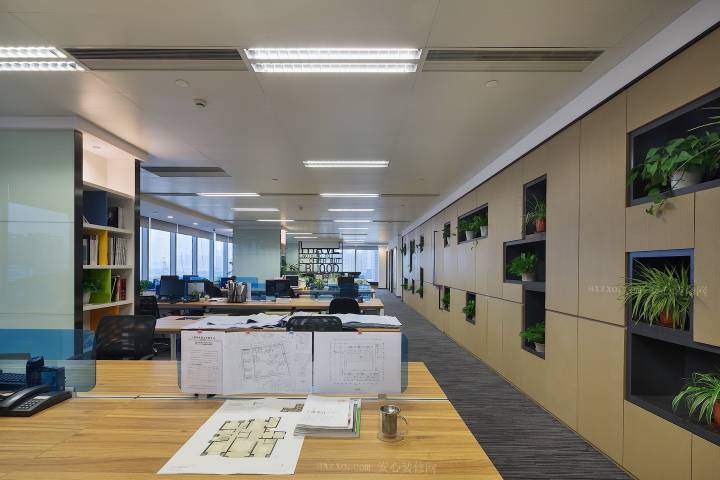 長沙晶琥珀建筑室內設計公司_長沙辦公室裝修公司價格_78平米兩室二廳一衛裝修效果圖