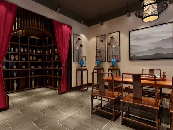 長春高新法式餐廳裝修施工-圖