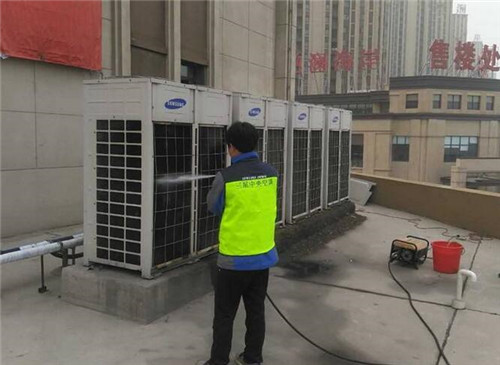 空調風管機怎樣清洗_杭州清洗空調_杭州美的空調清洗