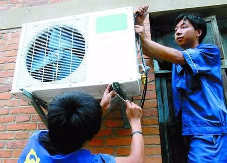 武漢市洪山禮堂廣場空調加氟電話上門服務