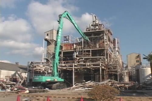 金華廢舊工廠廠房拆除,廠房拆除
