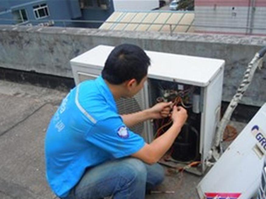 鄭州空調維修移機_國美空調異地移機_鄭州三菱空調移機