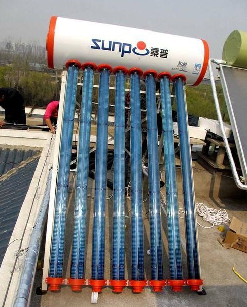桑普承壓太陽能清洗、加熱管更換